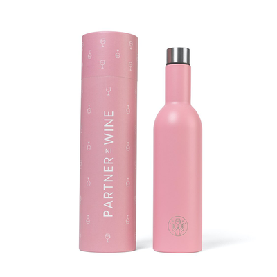 The Partner in Wine Bottle - Pink