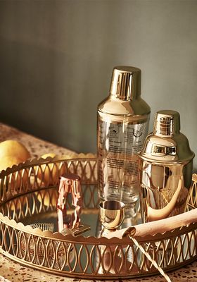 Gold & Glass Mirrored Tray, £49.50 | Oliver Bonas