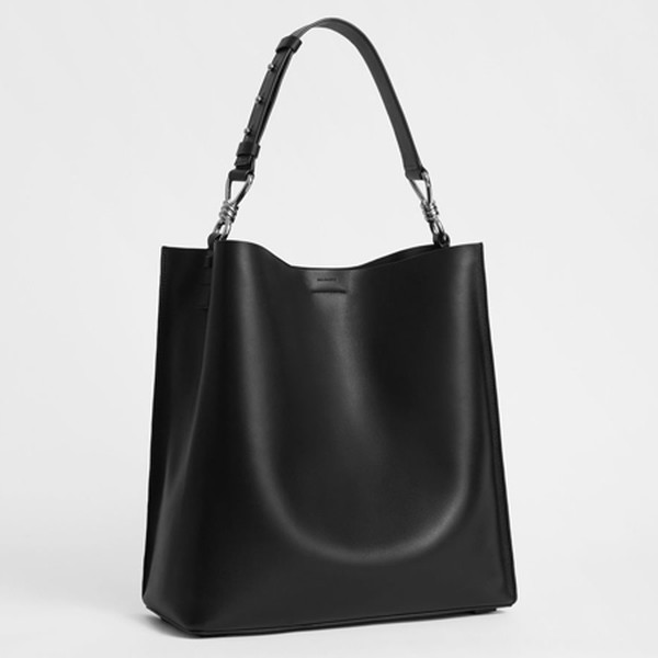 Captain Leather North South Tote Bag