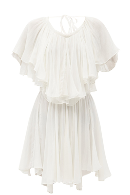Amelie Layered Silk-Chiffon Dress from Isabel Marant