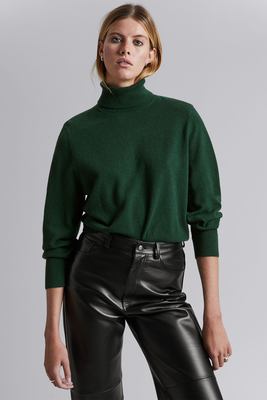 Merino Turtleneck Knit Jumper  from & Other Stories 