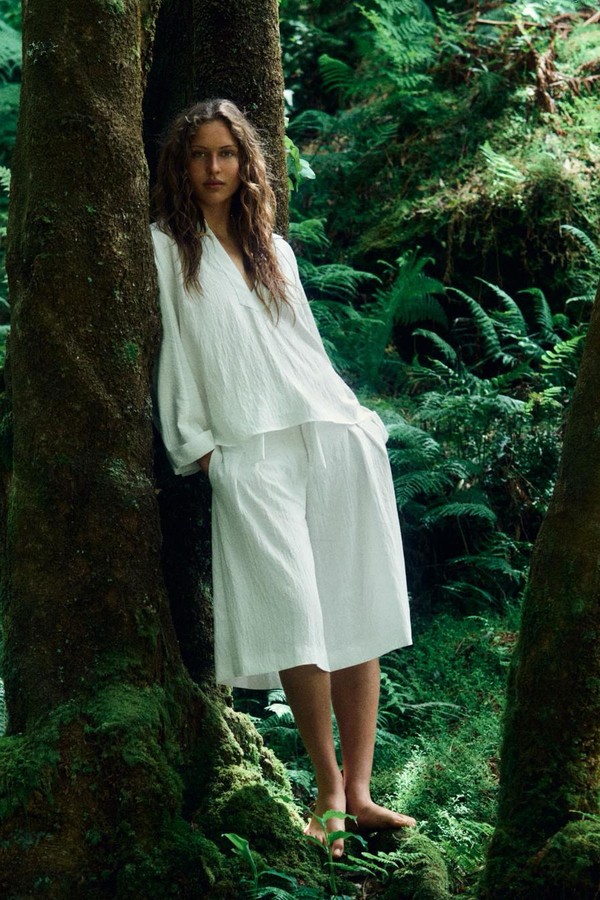 Long Bermuda Shorts With Belt from Zara