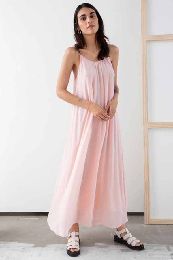 Gathered A-Line Maxi Dress from & Other Stories