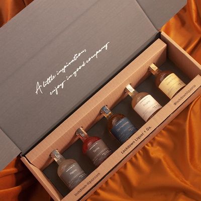 Petite Liquor Box from Lockdown Liquor & Co.