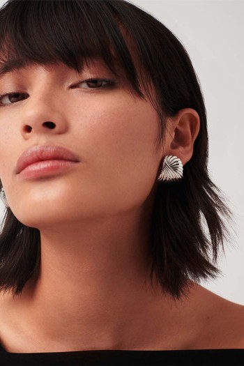 Ripple Oversized Stud Earrings from Missoma