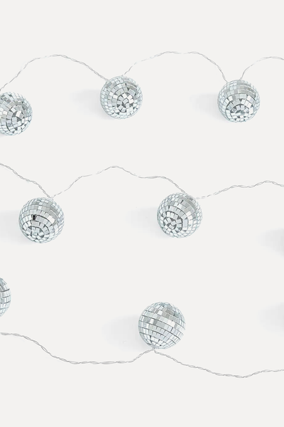 Disco Ball String Lights from Dunelm