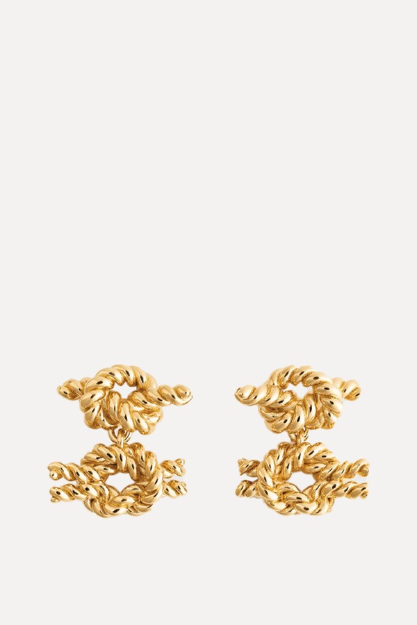 Rope Knot Earrings from Toteme
