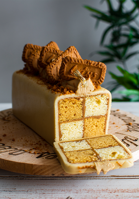 Spring Battenburg Cake - Sprinkle Bakes