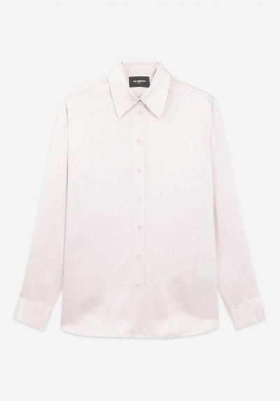 Pale Pink Shirt With Large Cuffs from The Kooples