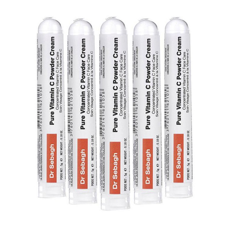 Pro-Pure-Vitamin-C-Powder-Cream-Five-Pack, £145 | Dr Sebagh