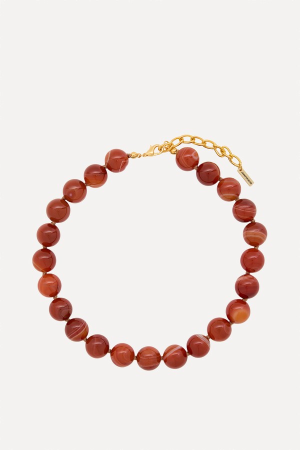 Louisa Beaded 18kt Gold-Plated Necklace from JENNIFER BEHR