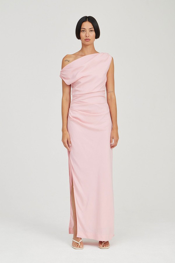 Athena Off Shoulder Maxi Dress