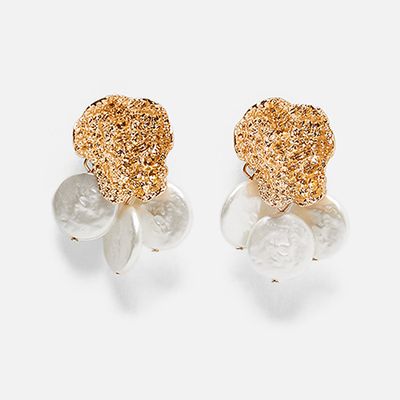 Faux Pearl Earrings from Zara