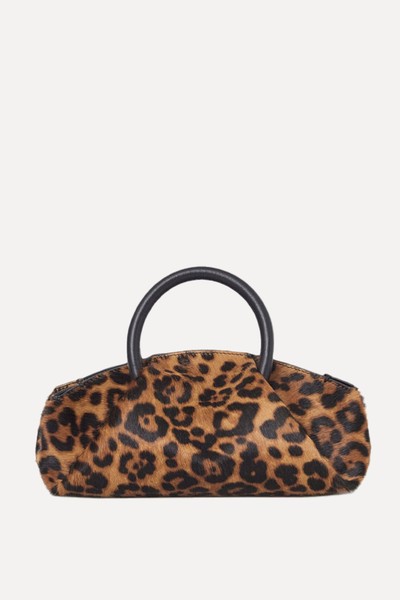 Leopard Fold Micro Tote from COS