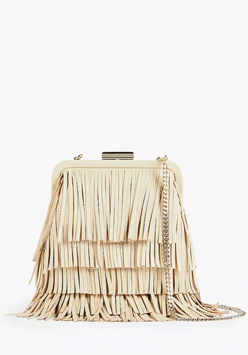 Katilan Tassel Leather Evening Bag