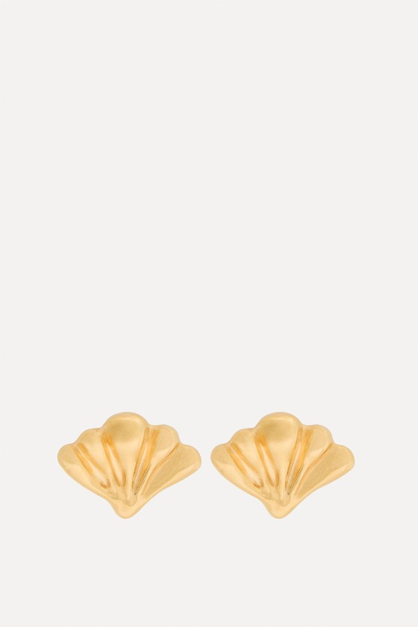 The Chloé Mirror Shell Earrings from Chloé