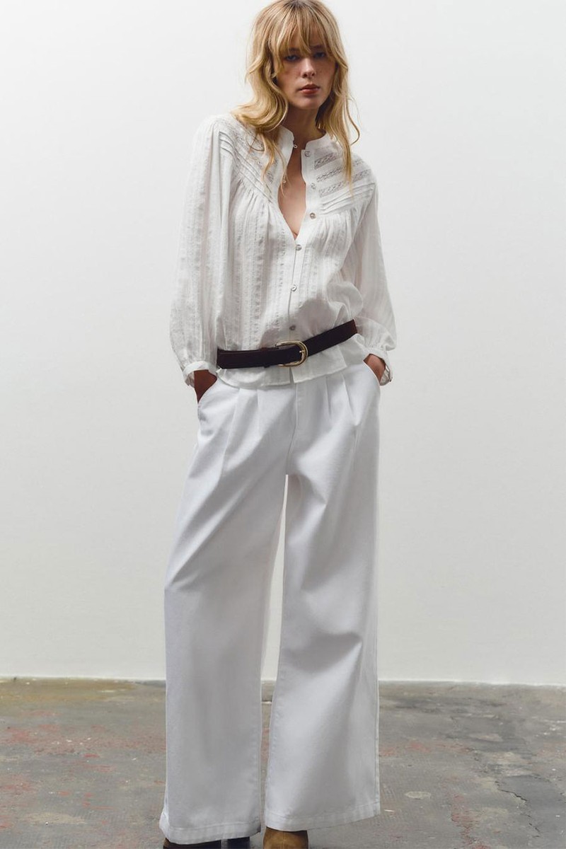 Romantic Ladder Stitch Blouse