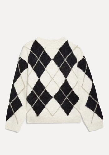 Tinsel Argyle Jumper* 