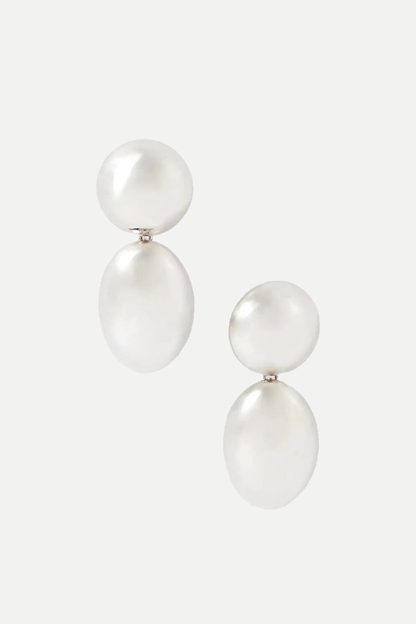 The Klara Silver Earrings from LIÉ STUDIO