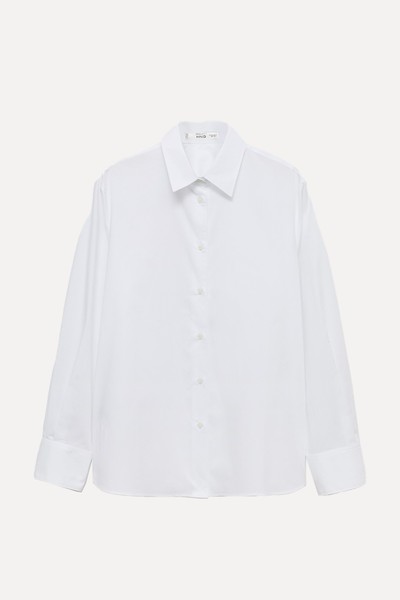 Regular Cotton Lyocell-Blend Shirt from Mango