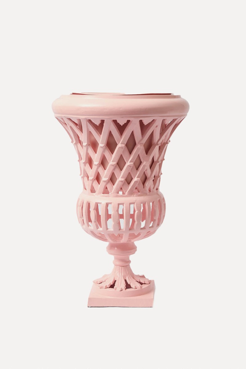 Adelaide Pink Lattice Urn from Mrs. Alice