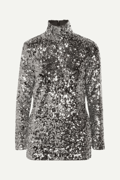 Sequinned Roll Neck from Malene Birger