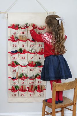 Fabric Advent Calendar, £79.95 | Hide & Seek Textiles