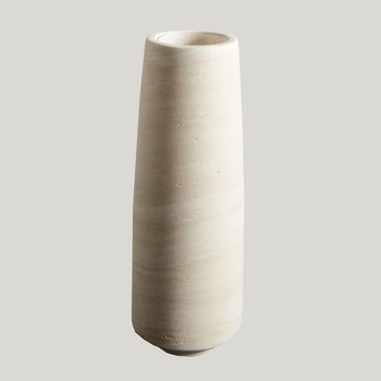 Nola Travertine Vase from Soho Home