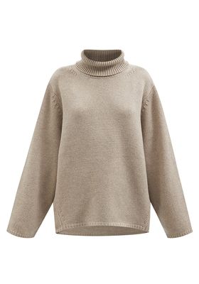 Roll-Neck Wool-Blend Sweater from Toteme