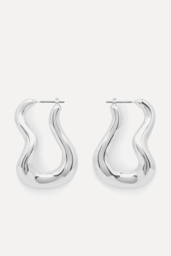 Wavy Hoop Earrings from COS