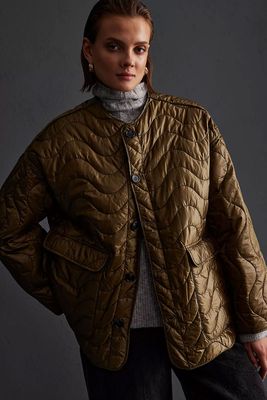 Prudencie Reversible Quilted Jacket from Anthropologie