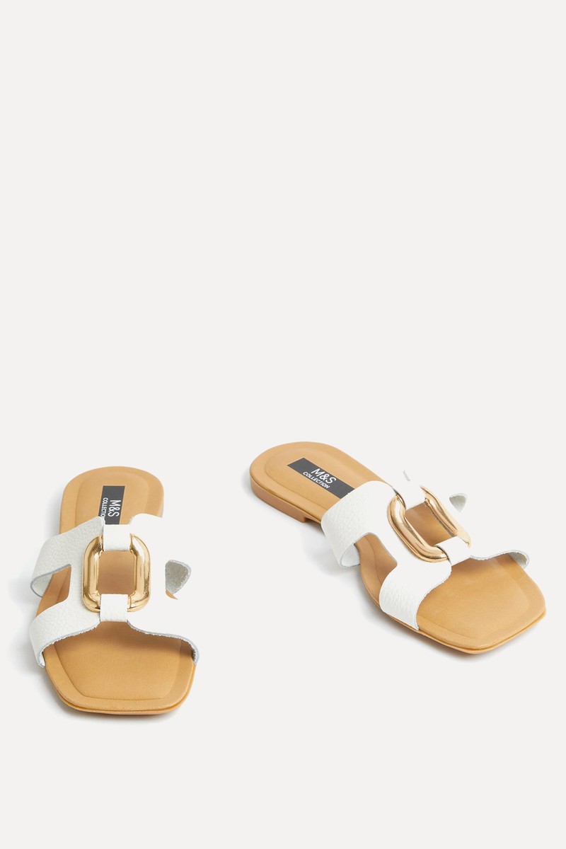Ring Detail Flats from Marks & Spencer