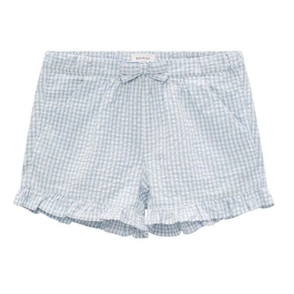 Check Shorts with Frills
