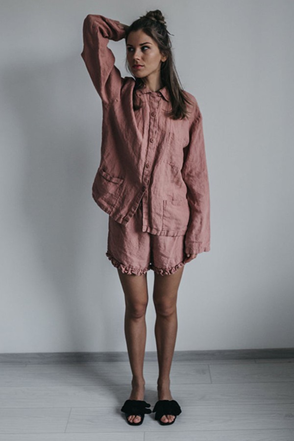 Erica Linen Shirt from Dress Me Linen