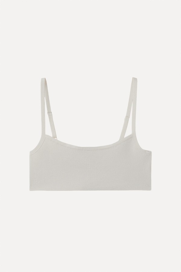 Fine-Knit Crop Top