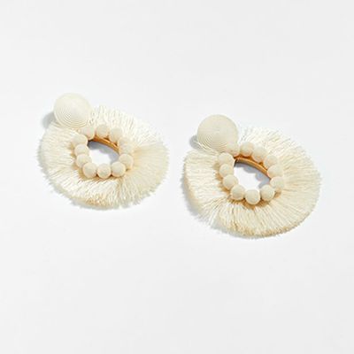 Pompom Earrings from Bershka