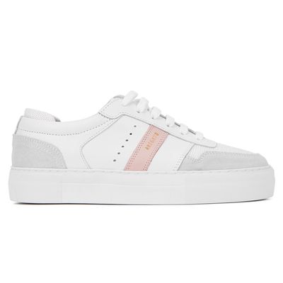 Panelled White Leather Sneakers from Axel Arigato