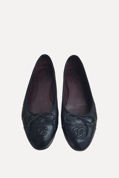 Leather Ballet Flats from Chanel