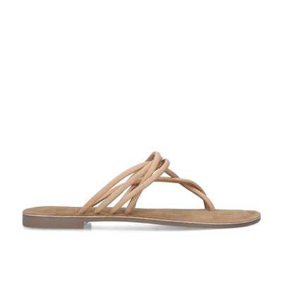 Maria Leather Strappy Flat Sandals from Kurt Geiger London