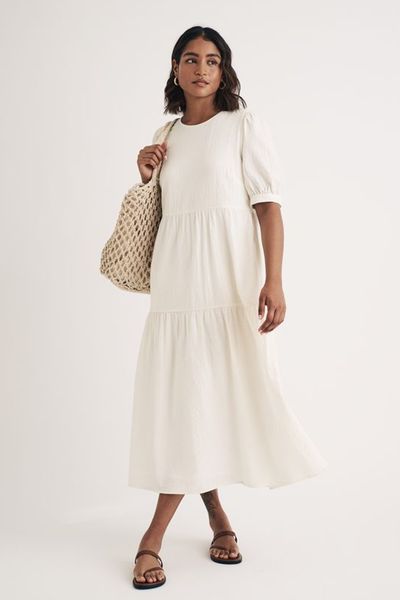 Rochelle Midi Smock Dress 