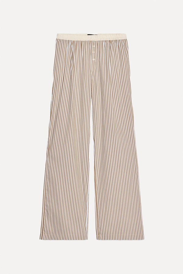 Contrast Stripe Pyjama Trousers from ZARA
