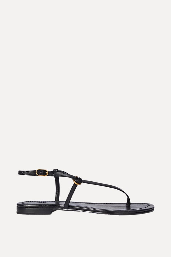O-Ring Leather Sandal