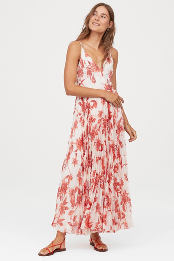 Pleated Wrap Dress from H&M