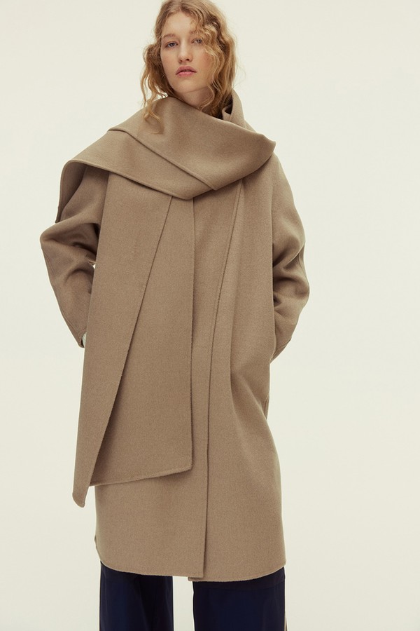 Handmade Wool-Blend Coat 