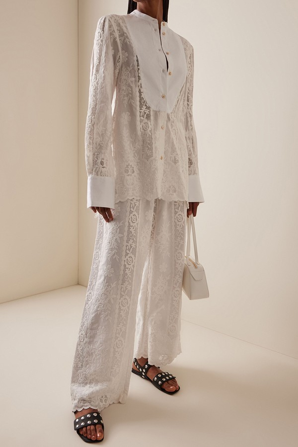 Wales Bonner River Cotton Shirt from Wales Bonner