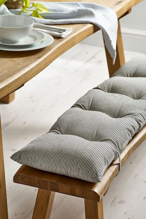 Bronx Stripe Bench Cushion From 