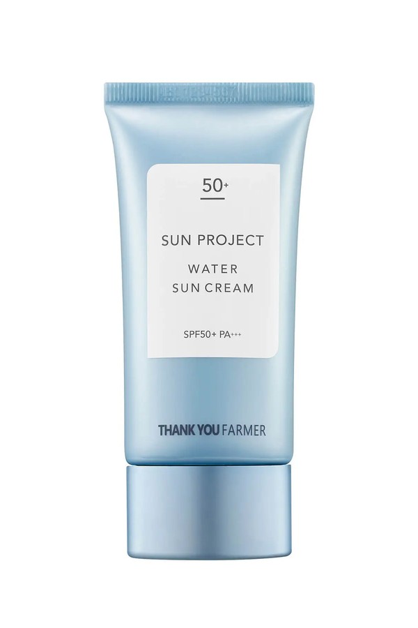 Sun Project Water Sun Cream SPF50+ from Thank You Farmer