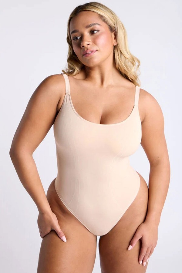 Smoothing Built-In Support Bodysuit from Boux Avenue
