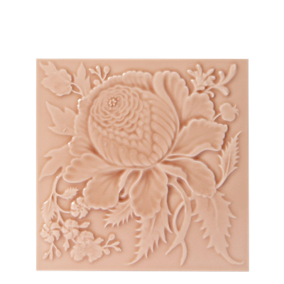 Artemis Rose Relief Tiles from House Of Hackney