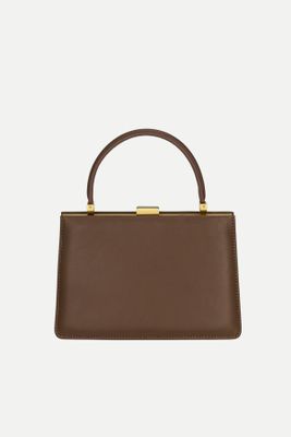 Leather City Bag from Zara